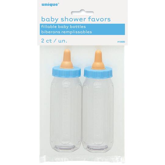 Fillable Baby Shower Bottles 6 Set of